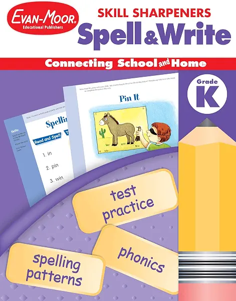 سعر ومواصفات Skill Sharpeners: Spell & Write Grade K (1596730447) على Amazon EG