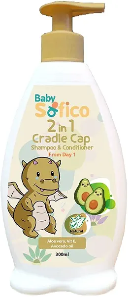 سعر ومواصفات Sofico Baby 2 In 1 Cradle Cap Shampoo & Conditioner From Day 1 (B0DNCM5S7R) على Amazon EG