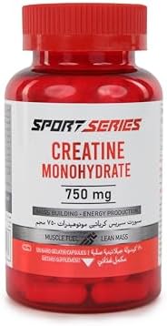سعر ومواصفات Sport Series | Creatine monohydrate Capsules | 120 Capsules | 20 Servings | Muscle Building | Pre-workout | RECOVERY | Mass Muscle Building (B0CK8PPCY6) على Amazon EG