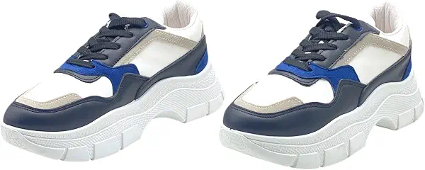 سعر ومواصفات SQUADRA womens Ssquadra Lace-up Fashion Sneakers Sneaker (B0GNNPS3VF) على Amazon EG