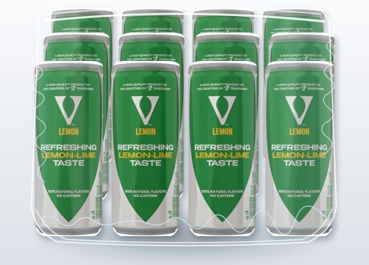 سعر ومواصفات V Super Soda Lemon Lime Can 300 ml (Pack of 12) (B0HKNJG3Q3) على Amazon EG