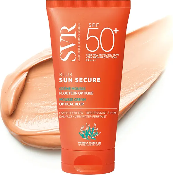 سعر ومواصفات SVR Sun Secure Blur 50+ - 50ml (B09V754Q2W) على Amazon EG