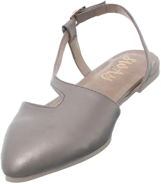 سعر ومواصفات SWAY Glittery flat pointy slingbacks with a newly designed cut (B0DKR6G3V8) على Amazon EG
