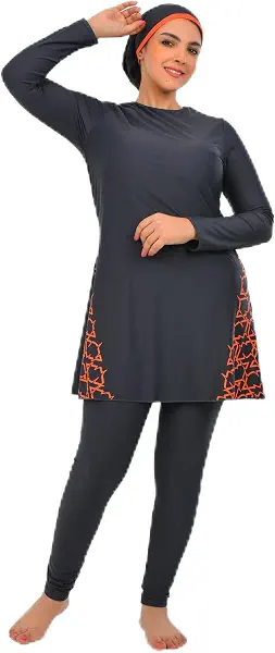 سعر ومواصفات Team Sport مايوه بوركيني سافي قطعة واحدة للنساء من تيم سبورت، (عبوة من قطعة واحدة) (B0DFHC4P78) على Amazon EG