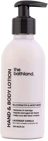 سعر ومواصفات The Bath Land - Lavender Vanilla Body Lotion - 250 Ml (B0BFXNN9P3) على Amazon EG