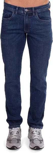 سعر ومواصفات Timberland تيمبرلاند بنطلون جينز مطاطي للرجال (ضيق) ازرق متوسط US 3432 (B0BXXKJBG8) على Amazon EG