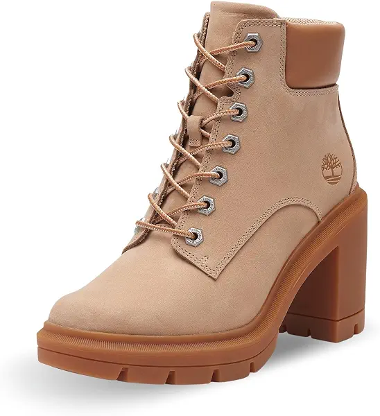 سعر ومواصفات Timberland تيمبرلاند بوت برباط متوسط للنساء (B0GVPHQQR8) على Amazon EG