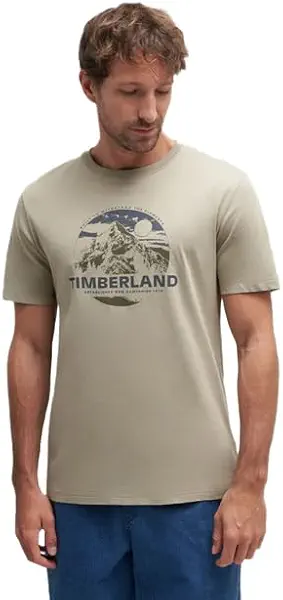 سعر ومواصفات Timberland تيمبرلاند تي شيرت رجالي بأكمام قصيرة برسومات ماونتن (عبوة من قطعة واحدة) (B0HM14FBGN) على Amazon EG