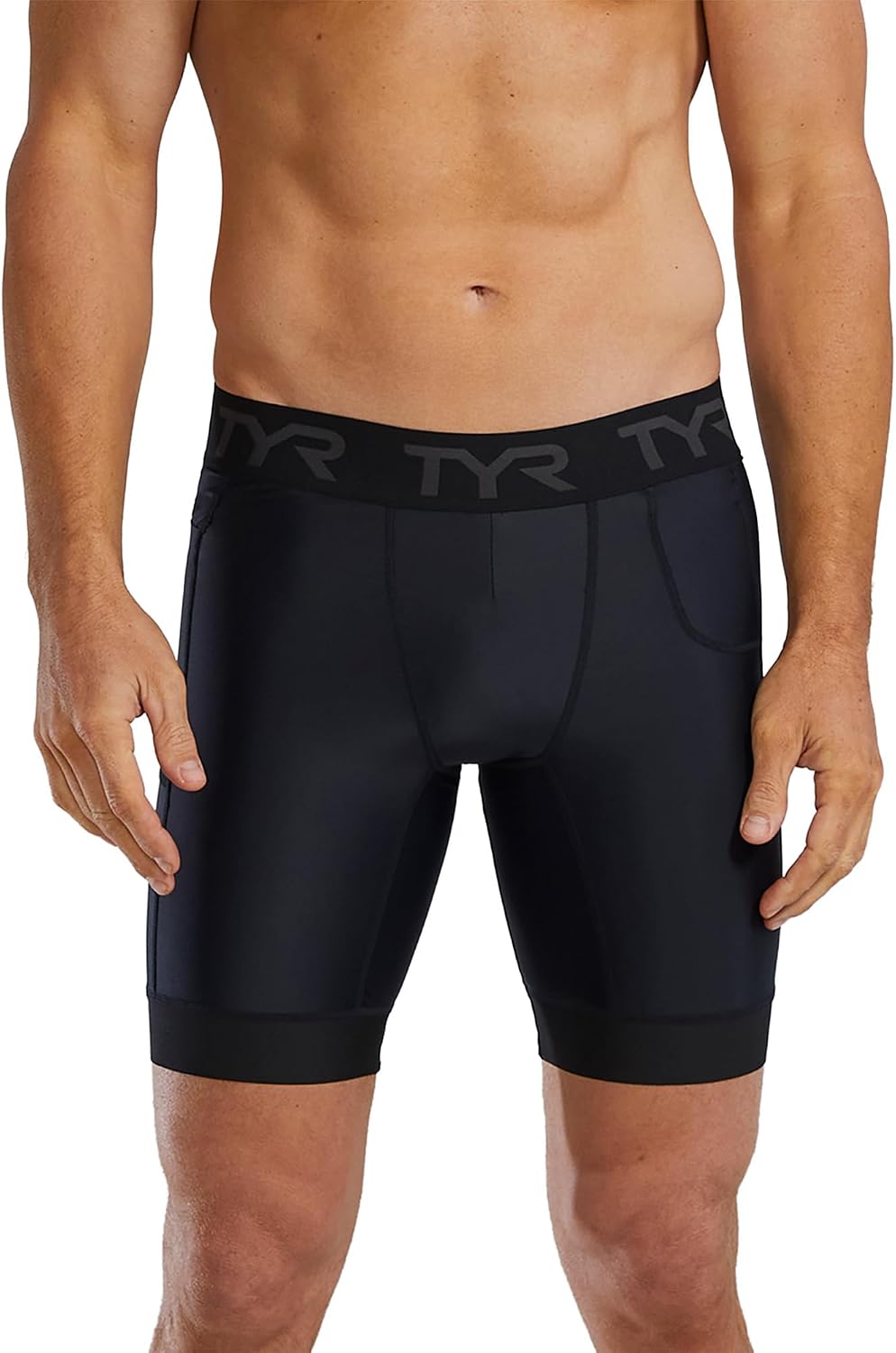 سعر ومواصفات TYR شورت قصير ضاغط للتمارين الرياضية للرجال (B09ZQ565W7) على Amazon EG