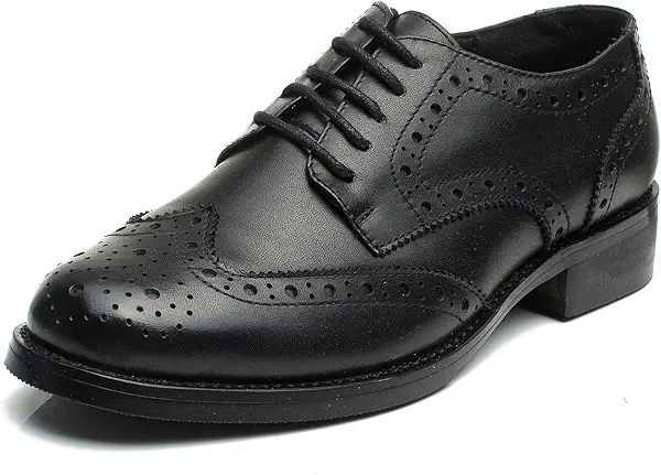 سعر ومواصفات U-lite womens Oxford | Perforated Lace-up Wingtip Multicolor Vintage Flat Brouges (B01MG202FQ) على Amazon EG