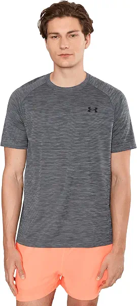 سعر ومواصفات Under Armour mens Men's UA Tech Textured Short Sleeve T-shirt Sporty (pack of 1) (B0CQPJSYPV) على Amazon EG