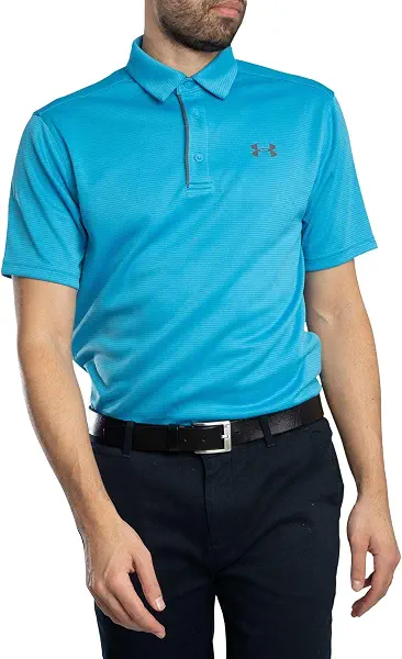 سعر ومواصفات Under Armour Mens Tech Polo Lightweight and Breathable Polo T Shirt for Men, Comfortable Short Sleeve Polo Shirt (pack of 1) (B0D16BK2JT) على Amazon EG