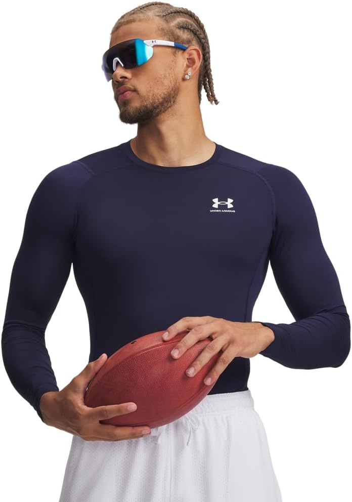 سعر ومواصفات اندر ارمور Under Armour Mens UA HG Armour Comp LS Crew Neck Sweatshirt (pack of 1) (B0872MKFKF) على Amazon EG