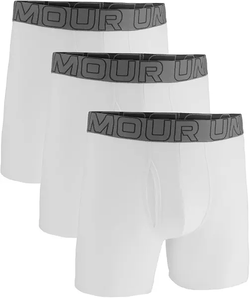سعر ومواصفات Under Armour Mens UA PERFORMANCE COTTON - SOLID 6 IN 3PK mission (pack of 1) (B0CBKZHYN5) على Amazon EG