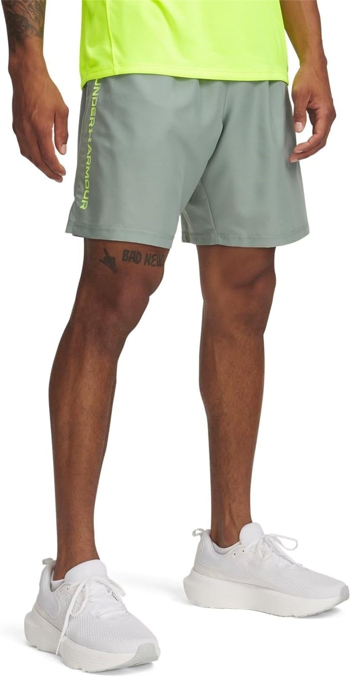 سعر ومواصفات Under Armour mens UA Tech Woven Wordmark Short Shorts (pack of 1) (B0D1671GDN) على Amazon EG