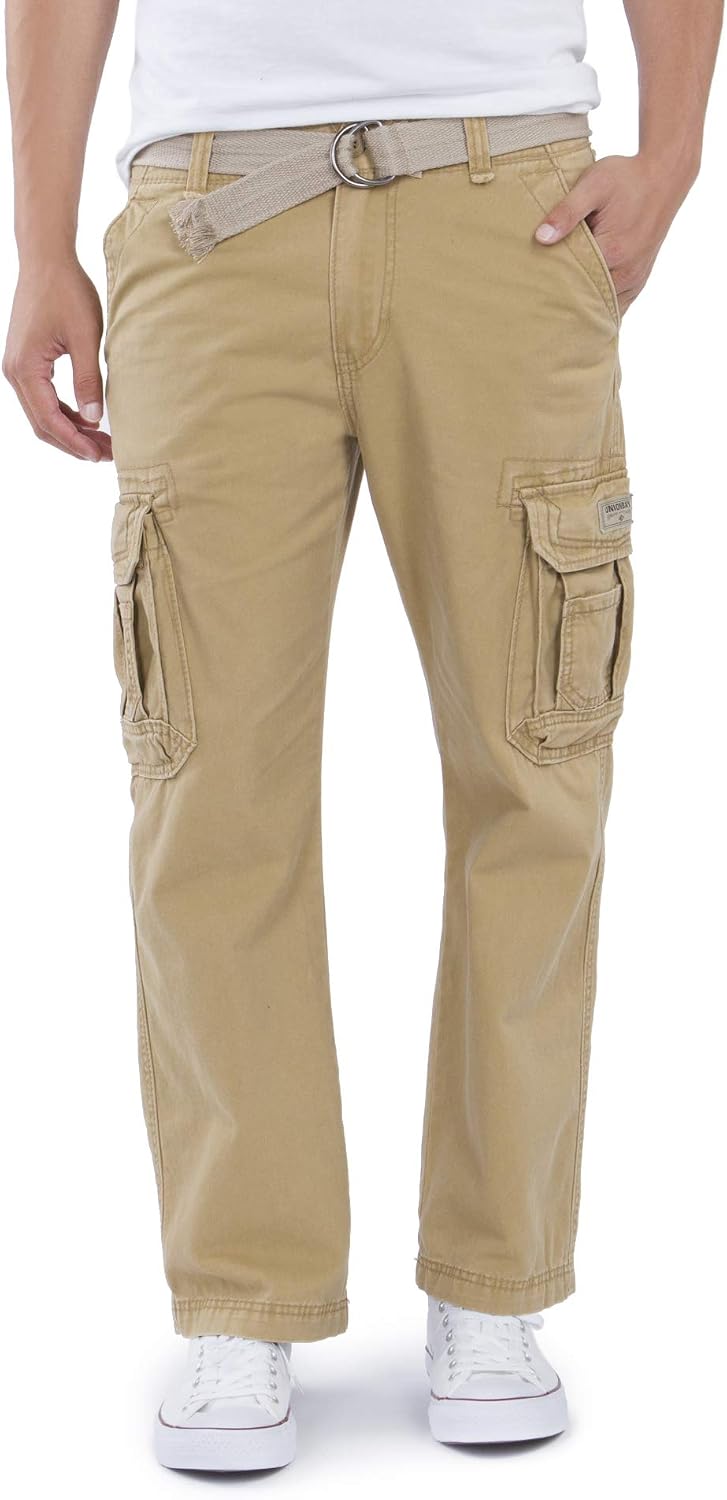 سعر ومواصفات UNIONBAY Men's Survivor Iv Relaxed Fit Cargo Pant-Reg and Big and Tall Sizes, Rye, 32W / 30L (B001B14IGE) على Amazon EG