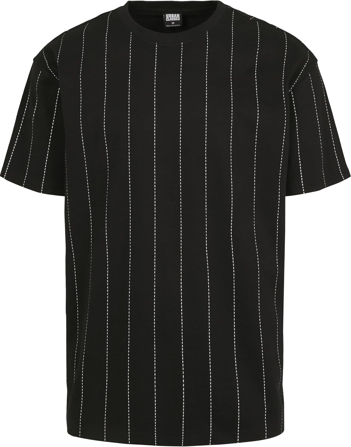 سعر ومواصفات Urban Classics Mens Oversized Pinstripe Tee Mens T-Shirt Available in Black Sizes XS to 5XL (B083MC5KTN) على Amazon EG