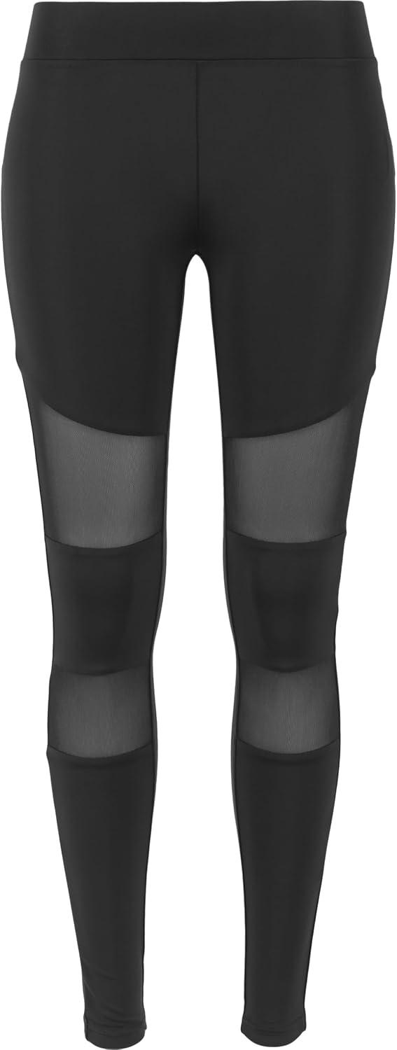 سعر ومواصفات Urban Classics Women's Leggings with Mesh Inserts, Ladies Tech Mesh Leggings Available in Many Colour Variations, Sizes XS - 5XL (B01BD2CIG2) على Amazon EG