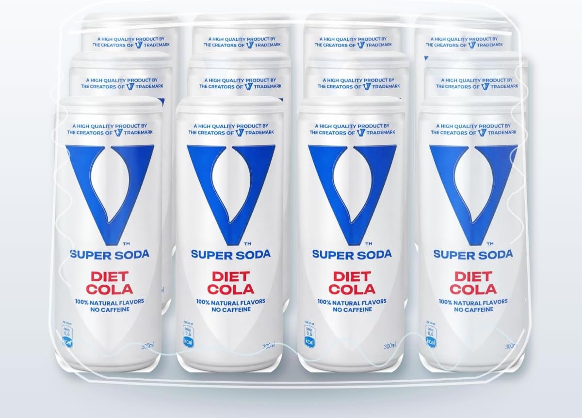 سعر ومواصفات VCOLA V Super Soda Diet Can 300ml (Pack of 12) (B0HJ69B1VD) على Amazon EG