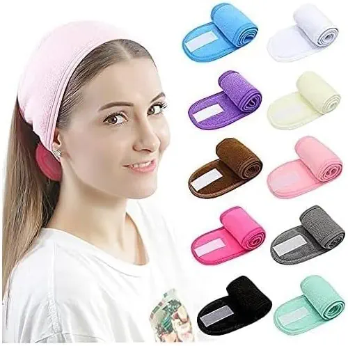 سعر ومواصفات Vetelly - Facial Headband - Adjustable Winter Cloth Headband With Magic Tape(Random Color) (B0DNKG38TT) على Amazon EG