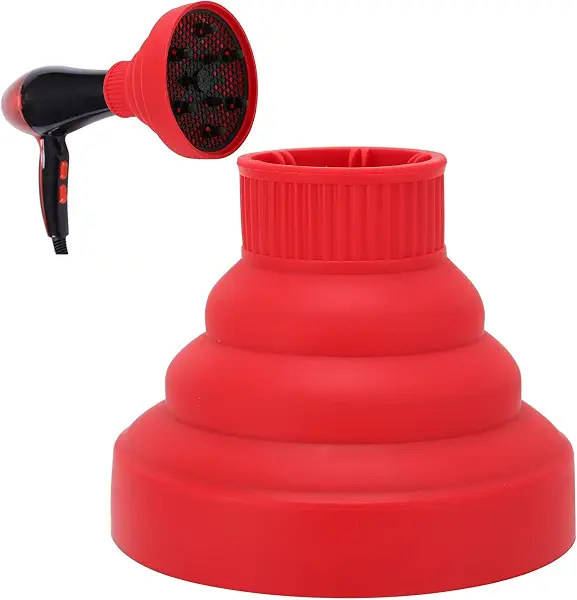 سعر ومواصفات VETELLY Silicone Hair Dryer Diffuser, Professional Curl Enhancer, Universal Fit (Multicolor) (B0F91S5HCC) على Amazon EG