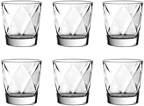 سعر ومواصفات Vidivi Modern Transparent Glass Tumbler Set of 6 Pieces 290 ml (B0C2VJ7YG8) على Amazon EG