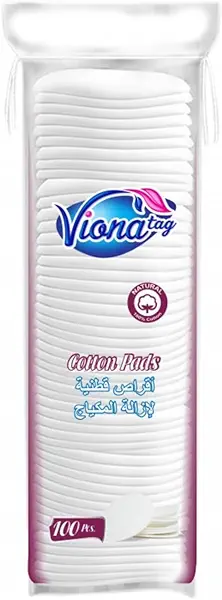 سعر ومواصفات Vionatag Cotton Pads 100 Pcs (B0DJDD31D5) على Amazon EG