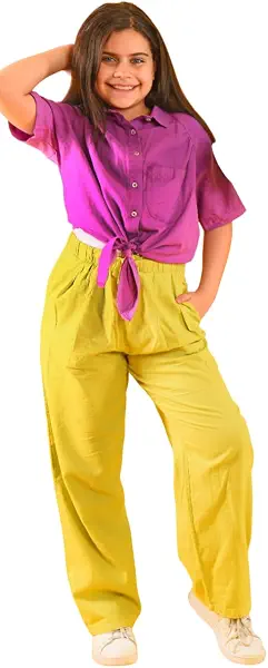 سعر ومواصفات VONKEL Girls Short Sleeve Blouse (pack of 1) (B0C6KVZ4KK) على Amazon EG