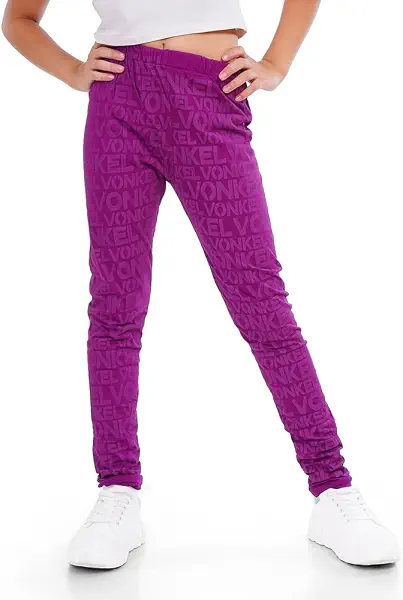 سعر ومواصفات VONKEL Girls Trouser Print Full Cover Pants (pack of 1) (B0C6KJS5SL) على Amazon EG