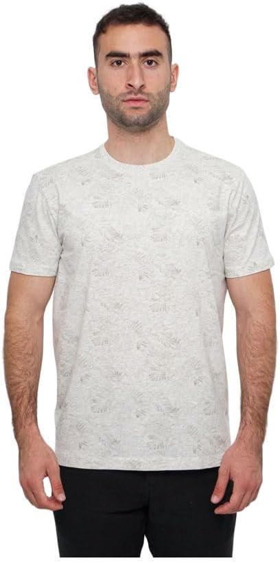 سعر ومواصفات VOY Mens Slim Flory T-Shirt (B0C6VSPPYG) على Amazon EG