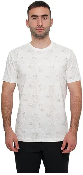 سعر ومواصفات VOY Mens Slim Flory T-Shirt (B0C6VVH27C) على Amazon EG