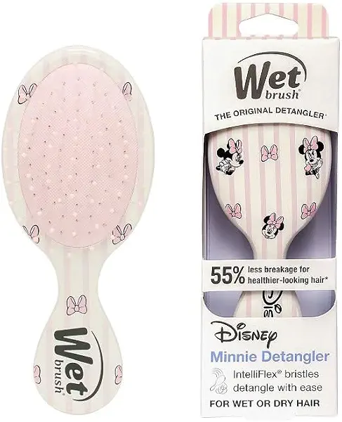 سعر ومواصفات Wet Brush Mini Detangler, Disney Hello Design, Minnie Mouse (B0F79R1DL5) على Amazon EG