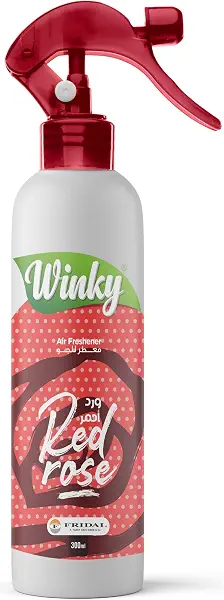 سعر ومواصفات معطر جو برائحة الورد الأحمر من وينكي، 300 مل (B0CGPVRBVY) على Amazon EG