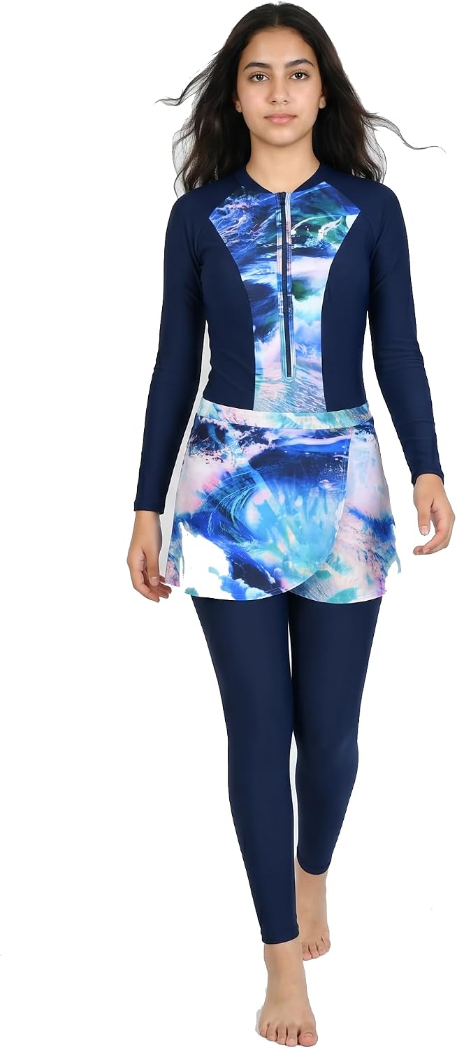 سعر ومواصفات Womens BURKINI FULL SET Rash Guard Set (pack of 1) (B0HJ2S6VHK) على Amazon EG