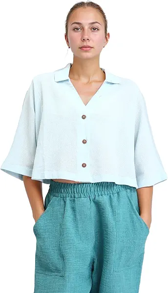 سعر ومواصفات Dsisskai Womens Long Sleeve Shirt Women Long Sleeve Shirt (B0CJY6GXSQ) على Amazon EG