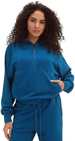 سعر ومواصفات Womens Quarter-Zip Collar BR002-BS Modern (pack of 1) (B0DXD82FWP) على Amazon EG