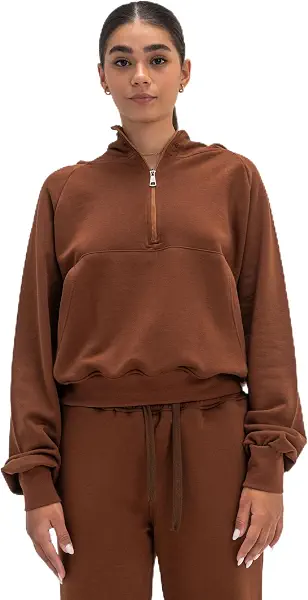 سعر ومواصفات Womens Quarter-Zip Collar BR002-CHO Modern (pack of 1) (B0DXD8K9Y5) على Amazon EG