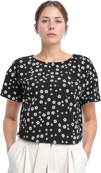سعر ومواصفات Womens Short Sleeve Shirt Women Short Sleeve Shirt (B0CJY5ZTJR) على Amazon EG