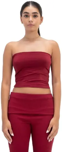 سعر ومواصفات Womens Sleeveless Shirt Tube Top Bt013-brg (B0DXD5NHNX) على Amazon EG