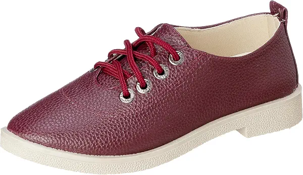 سعر ومواصفات B&W womens B&W-W011-Burgundy-38 Sneaker (B0DVCB995G) على Amazon EG