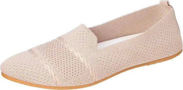 سعر ومواصفات B&W womens B&W-W024-Dark Beige/Dark Beige Ballet Flat (B0FM8H3L2V) على Amazon EG
