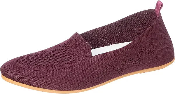 سعر ومواصفات B&W womens B&W-W033-Purple/Purple Ballet Flat (B0FM8J56JN) على Amazon EG