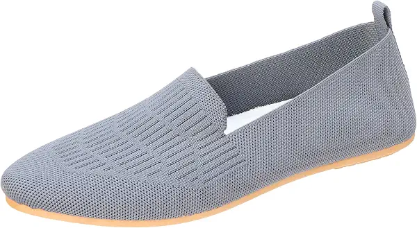 سعر ومواصفات B&W womens B&W-W035-Grey/Grey Ballet Flat (B0FM8H56PR) على Amazon EG