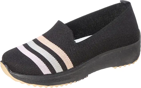 سعر ومواصفات B&W womens B&W-W042-Black/Black Ballet Flat (B0FM8L13DB) على Amazon EG