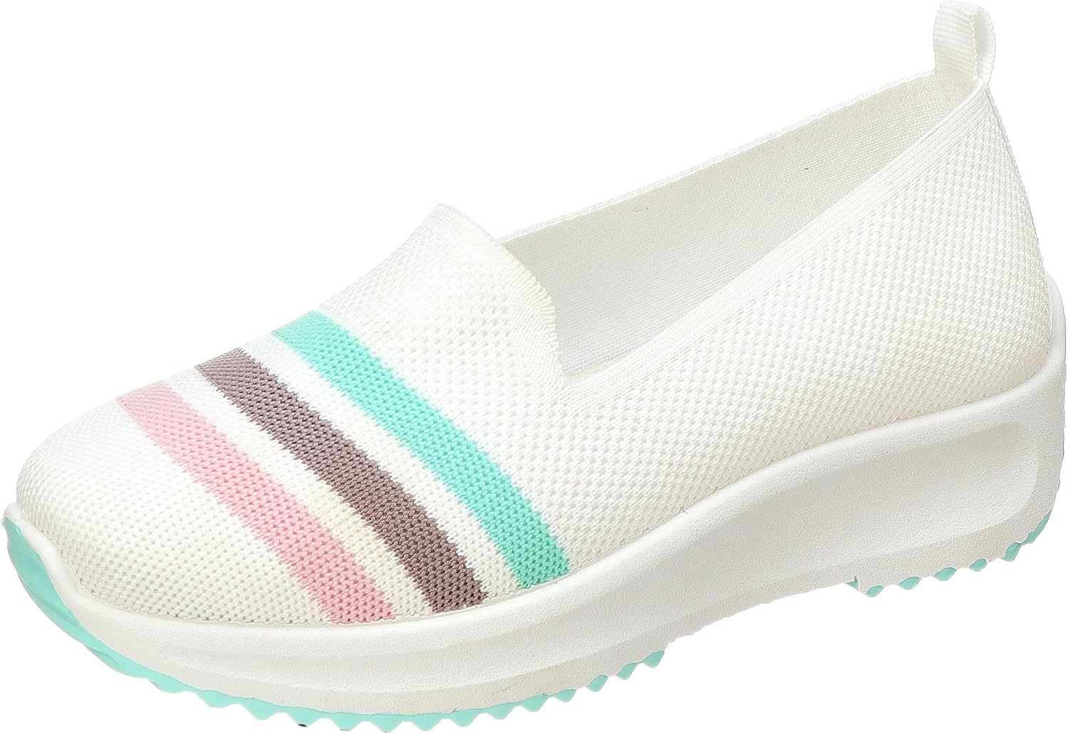 سعر ومواصفات بي اند دبليو B&W womens B&W-W042-White/White Ballet Flat (B0FM8KVDRJ) على Amazon EG