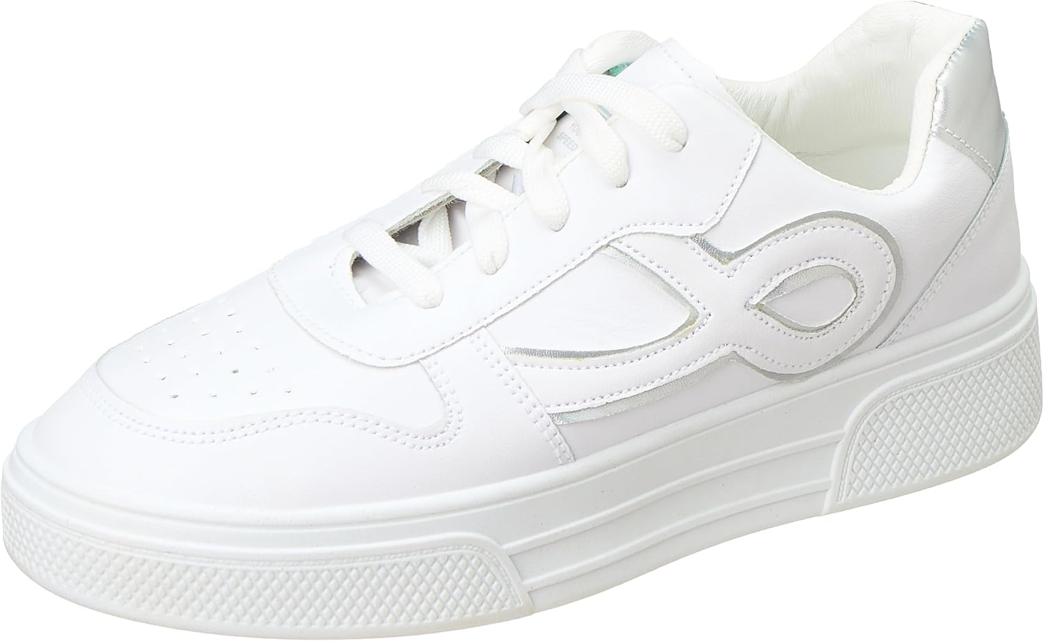 سعر ومواصفات بي اند دبليو B&W womens B&W-W051-White&Grey-37 Ballet Flat (B0FM8GKFCM) على Amazon EG