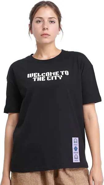 سعر ومواصفات Womens Women Short Sleeve T-Shirt Modern (B0CJY6Y7TJ) على Amazon EG