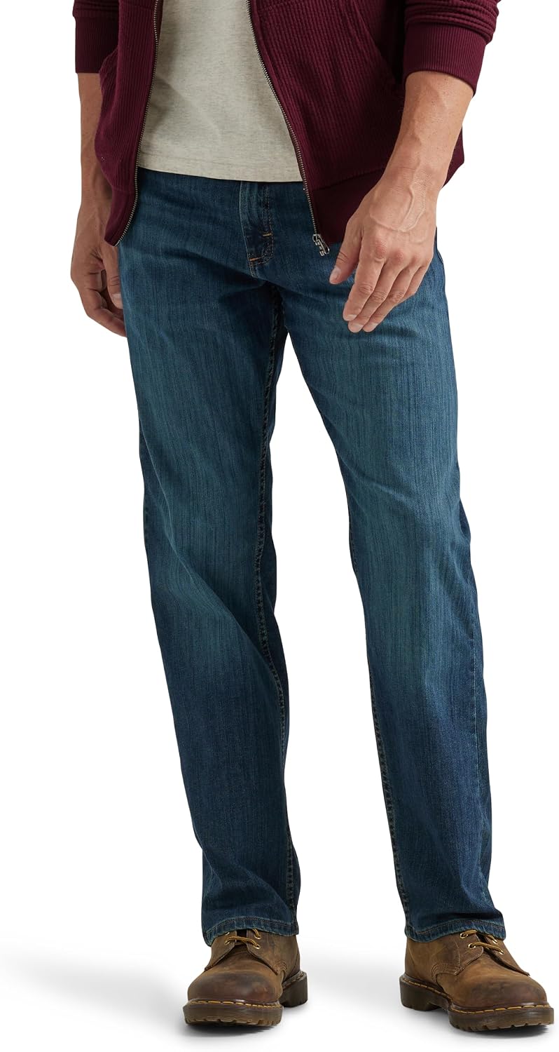 سعر ومواصفات Wrangler Men's Comfort Flex Waist Relaxed Fit Jean, Carbon, 36W x 34L (B07HNVDYH5) على Amazon EG