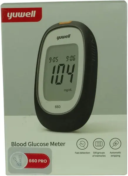 سعر ومواصفات Yuwell Glucometer 660 (B0H5RJ6F91) على Amazon EG
