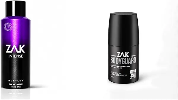 سعر ومواصفات ZAK Hustler EDP Intense + Free ZAK Bodyguard Carbon Black Deodorant 50ml (B0H7XZD3PV) على Amazon EG